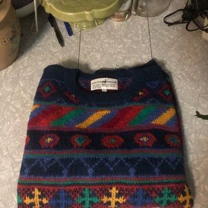 Alpaca wool sweater.